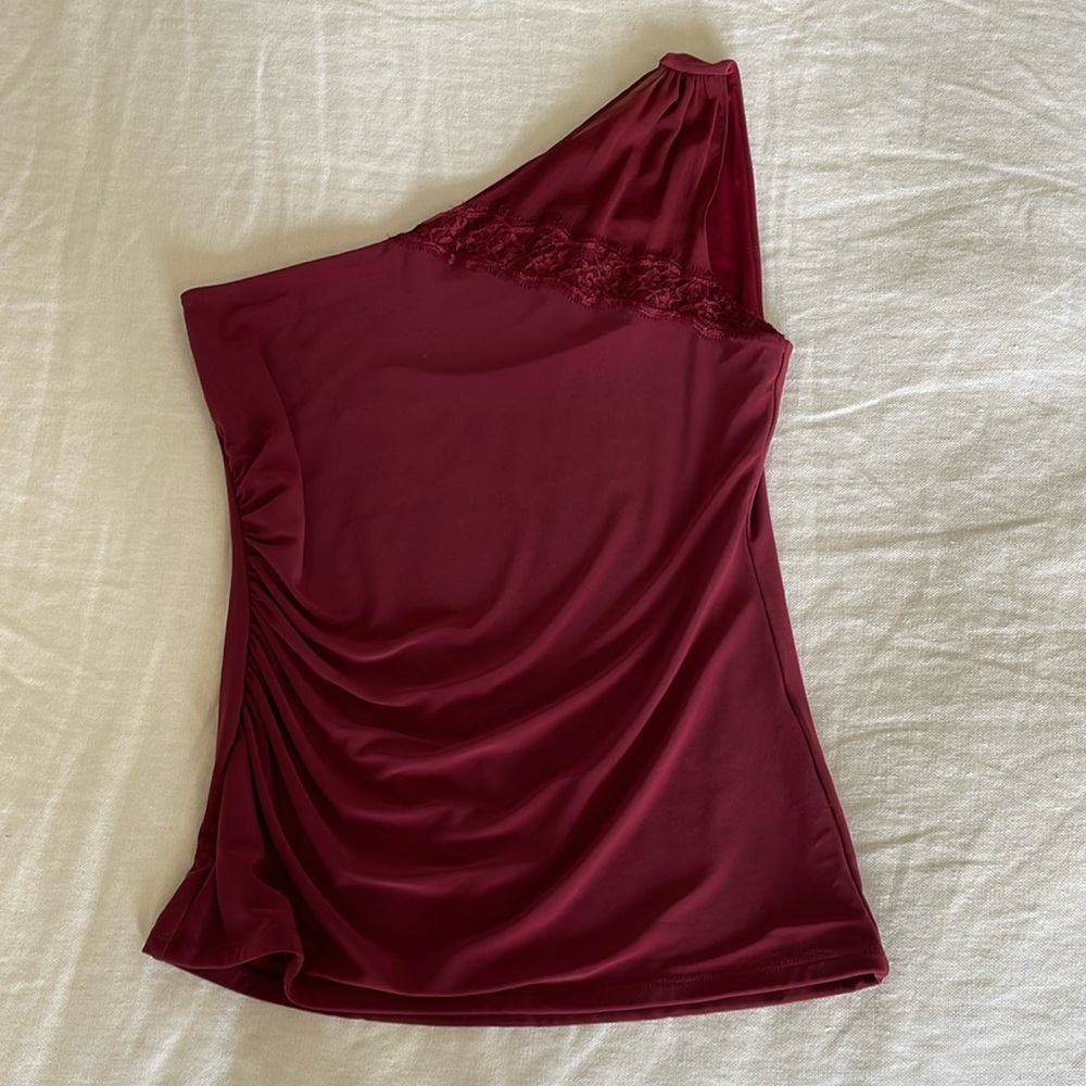 WHBM One shoulder top